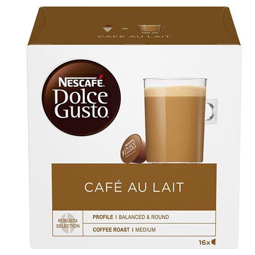 Nescafe Dolce Gusto Cafe Au Lait 16 Capsules eXtra Bahrain